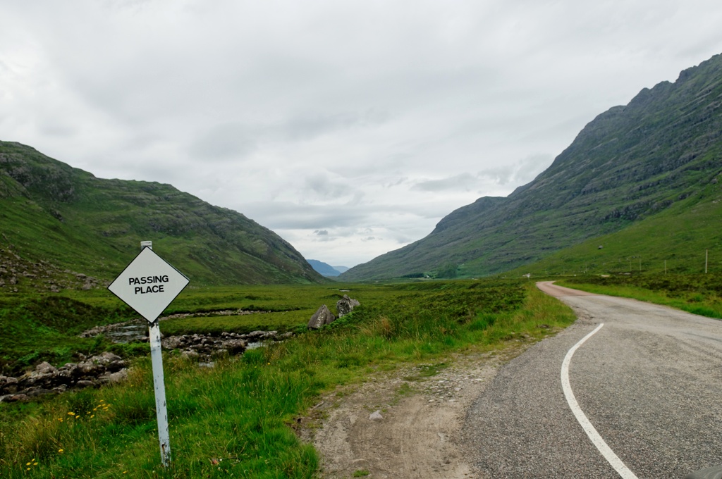 Scotland - Passing Place !